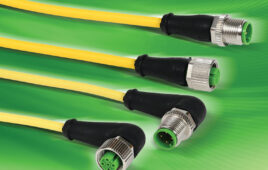 Murrelektronik A-coded sensor and signal connection cables from AutomationDirect